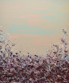 Sangria Splash, Abstract Painting