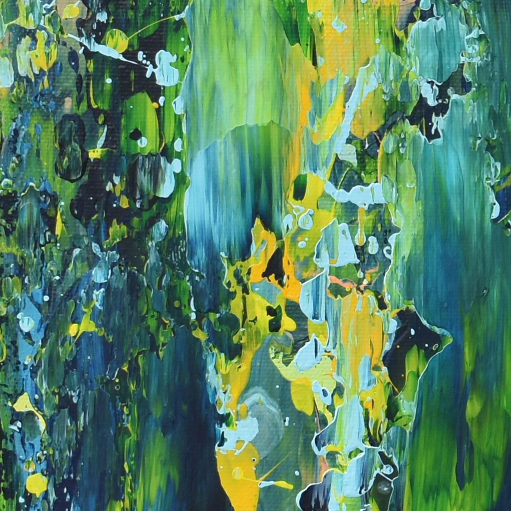 Acqua di mare, Pittura, Acrilico su tela in vendita 1