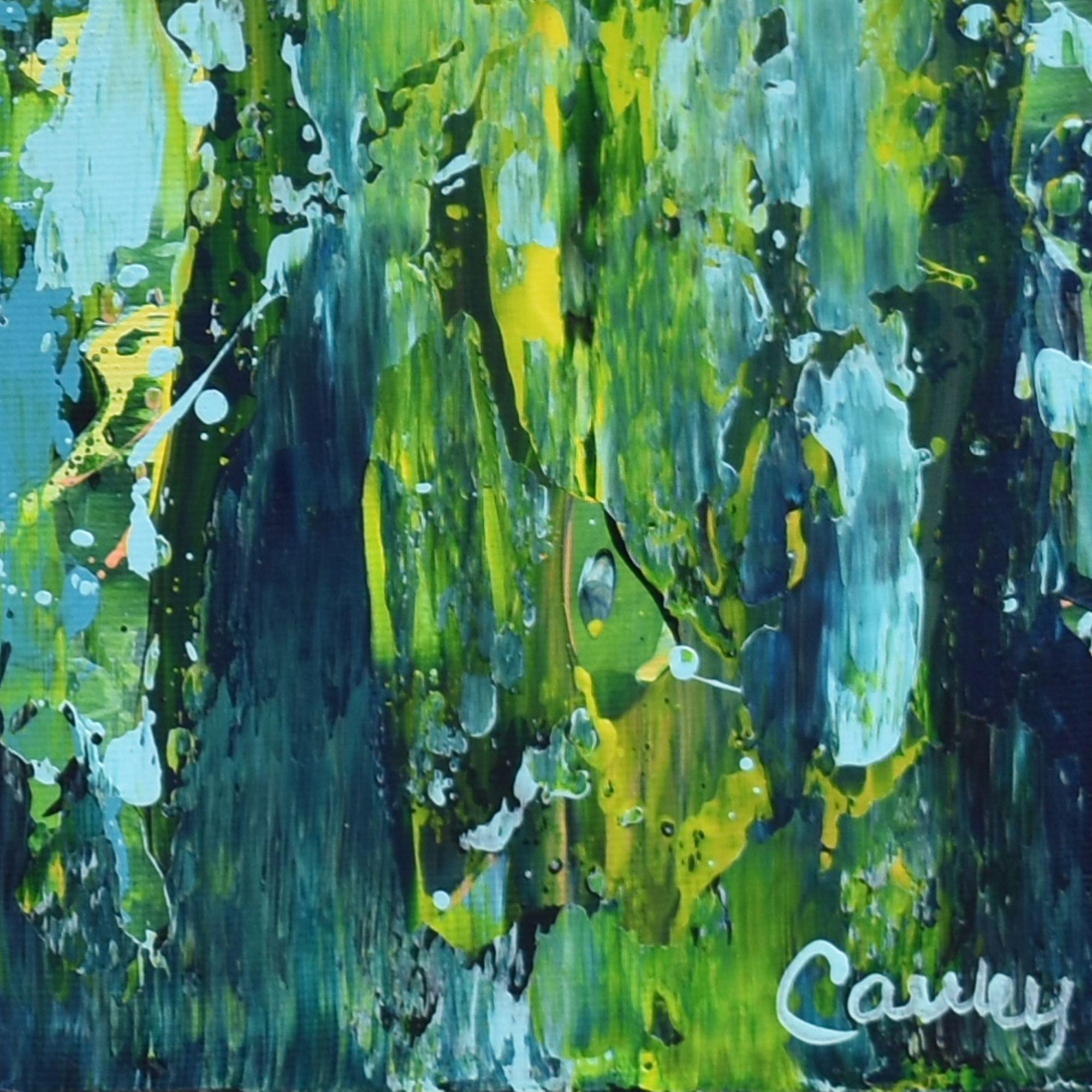 Acqua di mare, Pittura, Acrilico su tela in vendita 2