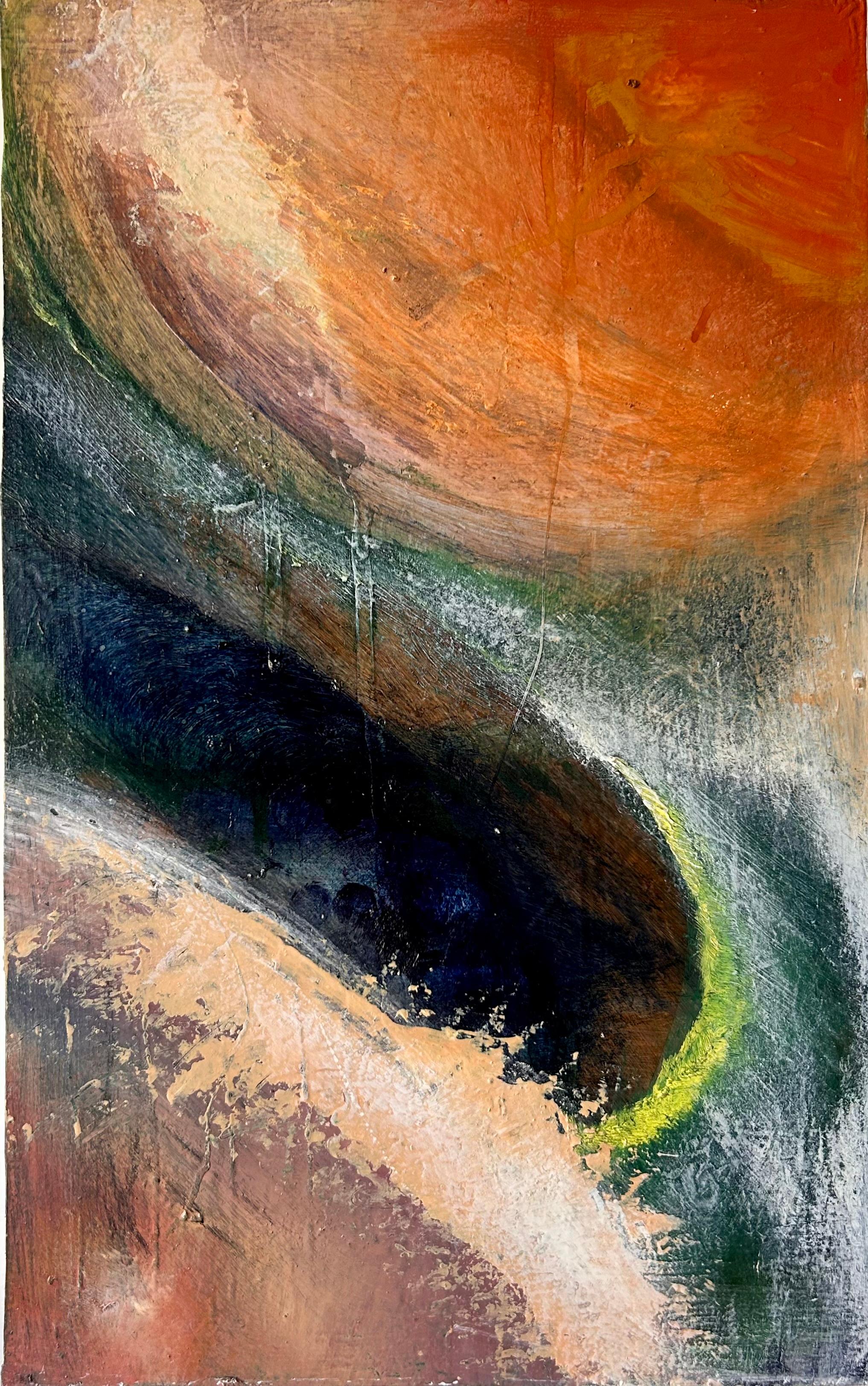 A Space Between, Abstraktes Ölgemälde