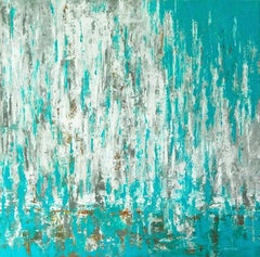 Aqua, Painting, Acrylic on Canvas