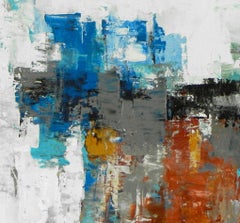 High Low & Inbetween, Painting, Acrylic on Canvas