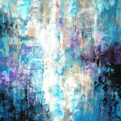 Liquid Crystal, Painting, Acrylic on Canvas
