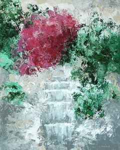Used Magenta, Painting, Acrylic on Canvas