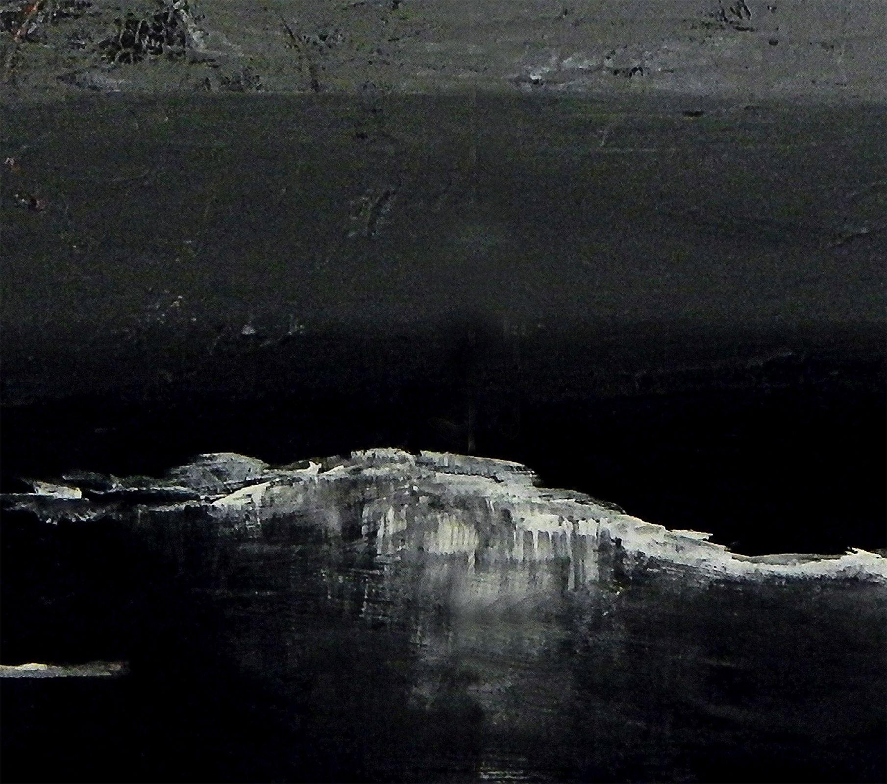 Shadowed Tiers, Painting, Acrylic on Canvas For Sale 1