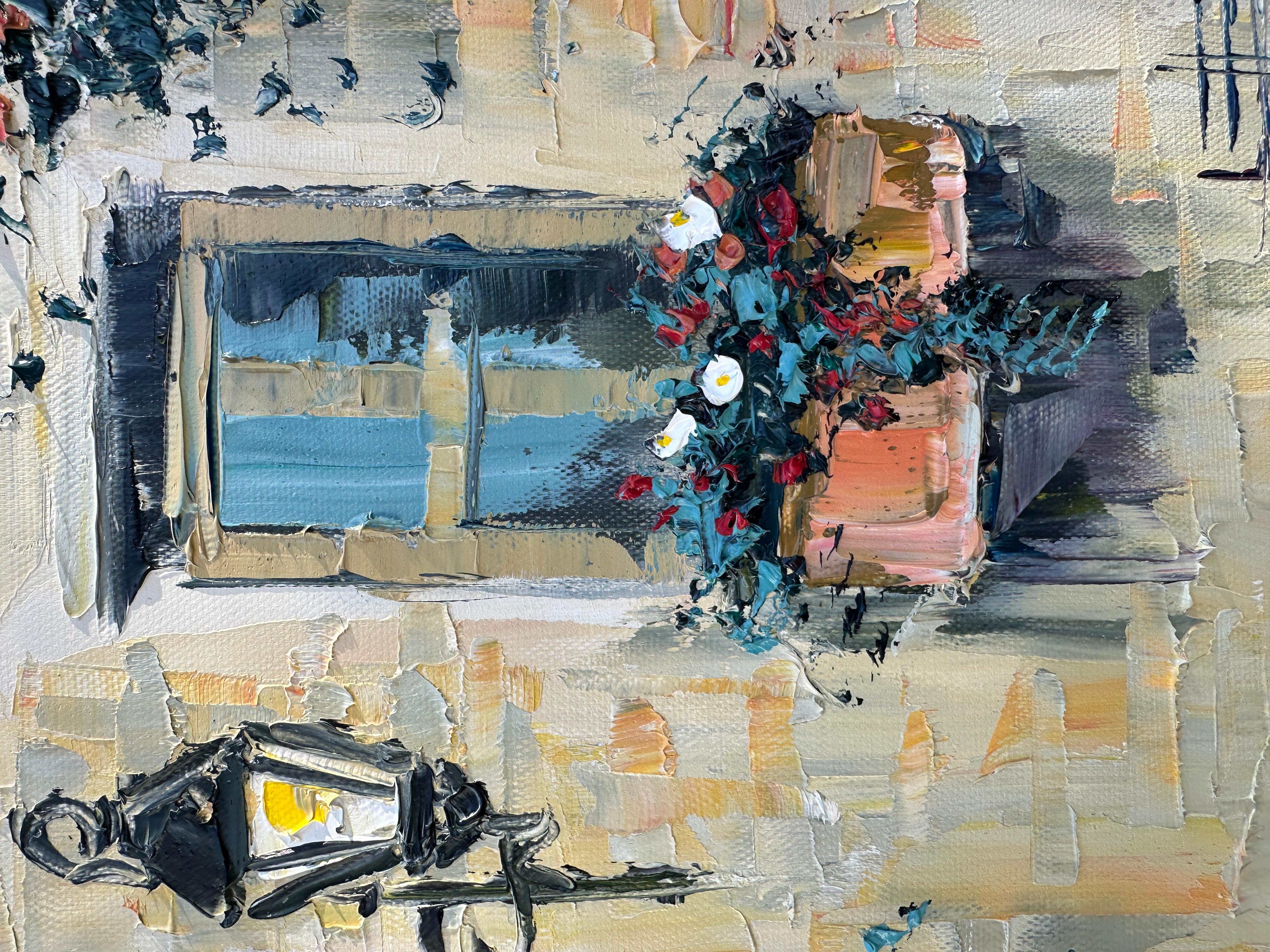 A Window to Italy, Oil Painting For Sale 1