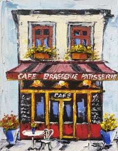 Brasserie, Painting, Oil on Canvas
