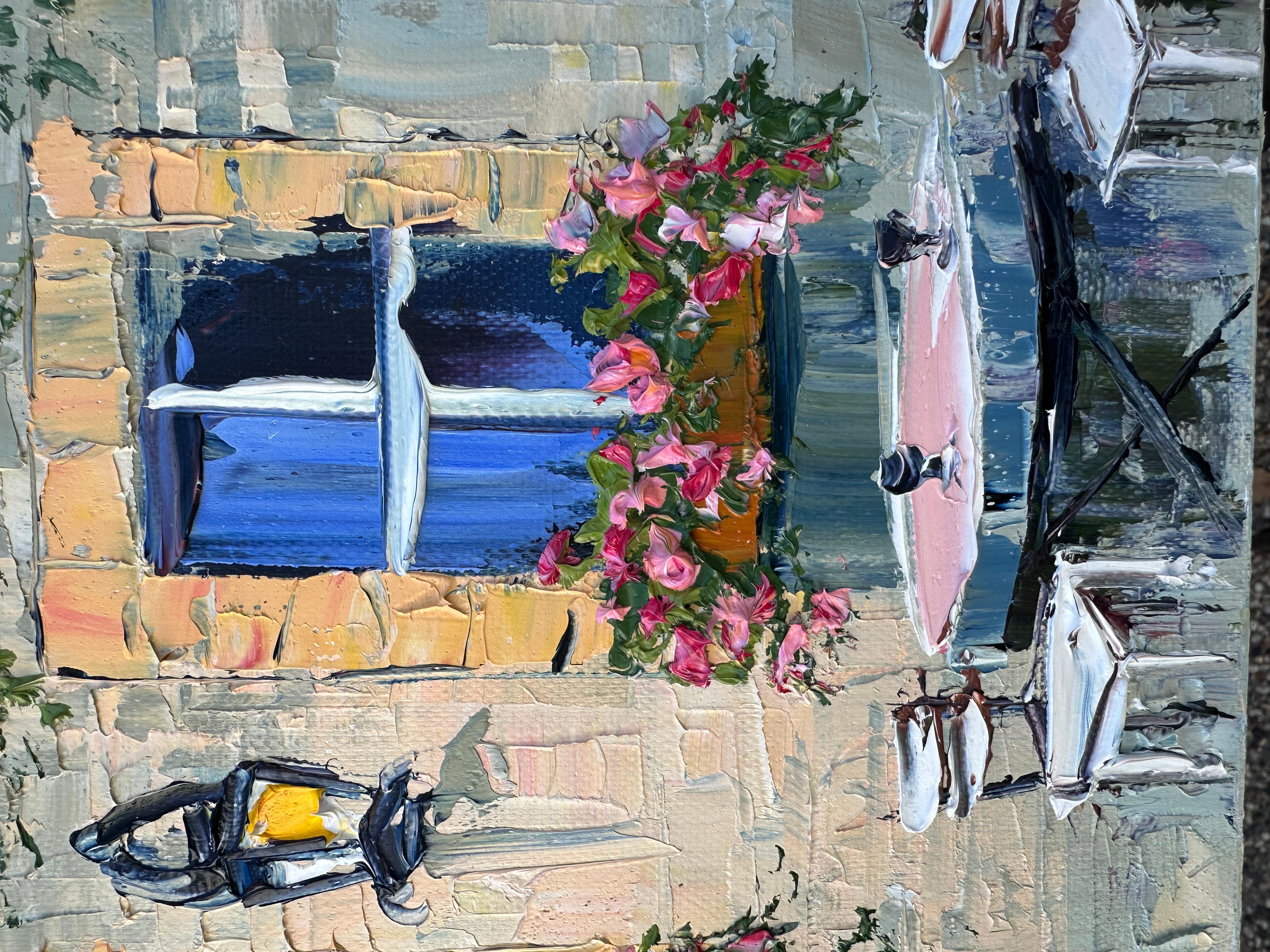 Giardino d'Italia, Pittura a olio - Interior Painting Grigio di Lisa Elley