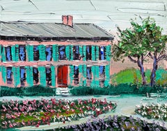Monet's Garden Impression, Oil Painting