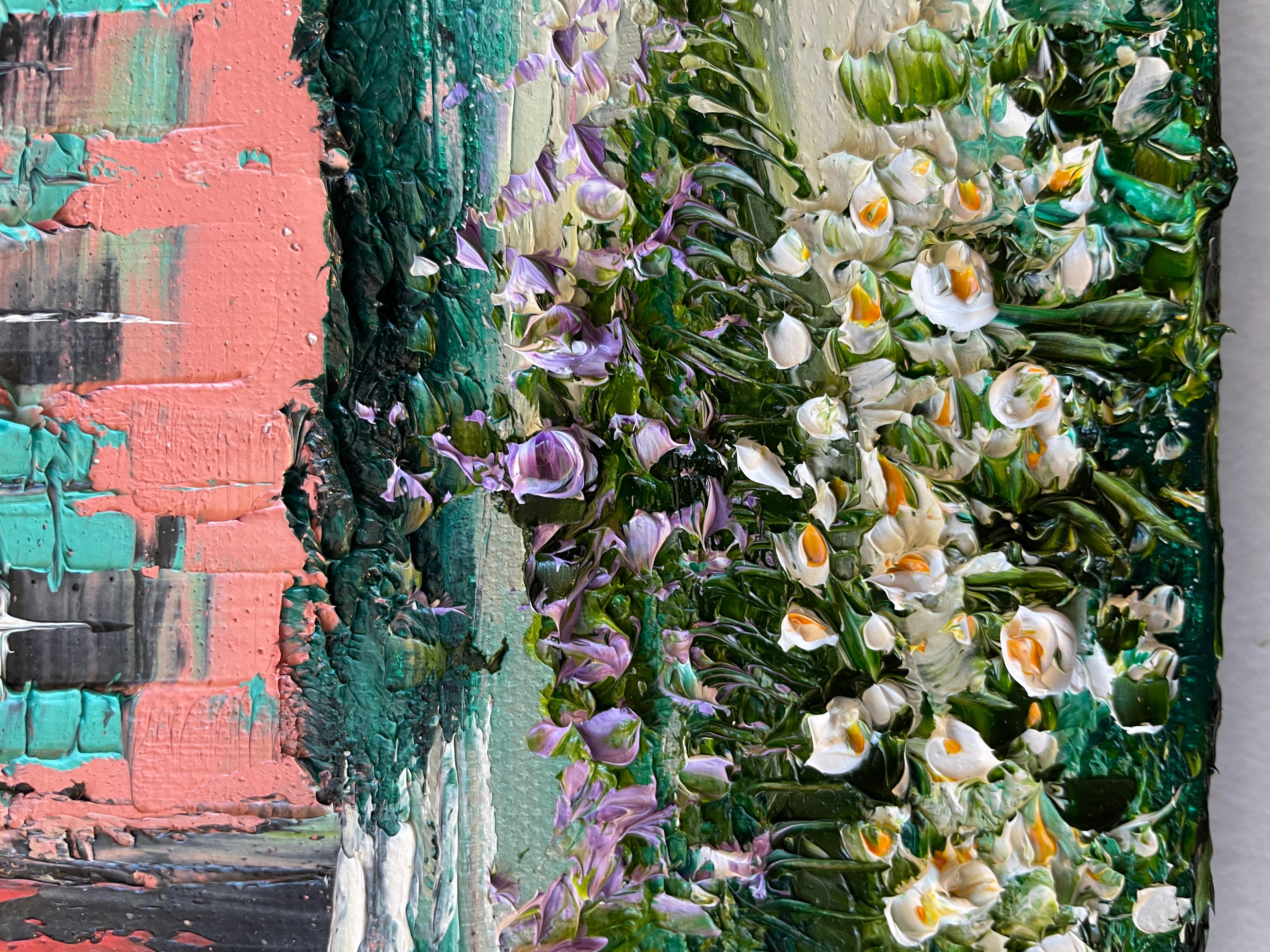 La muse de Monet, peinture à l'huile 1