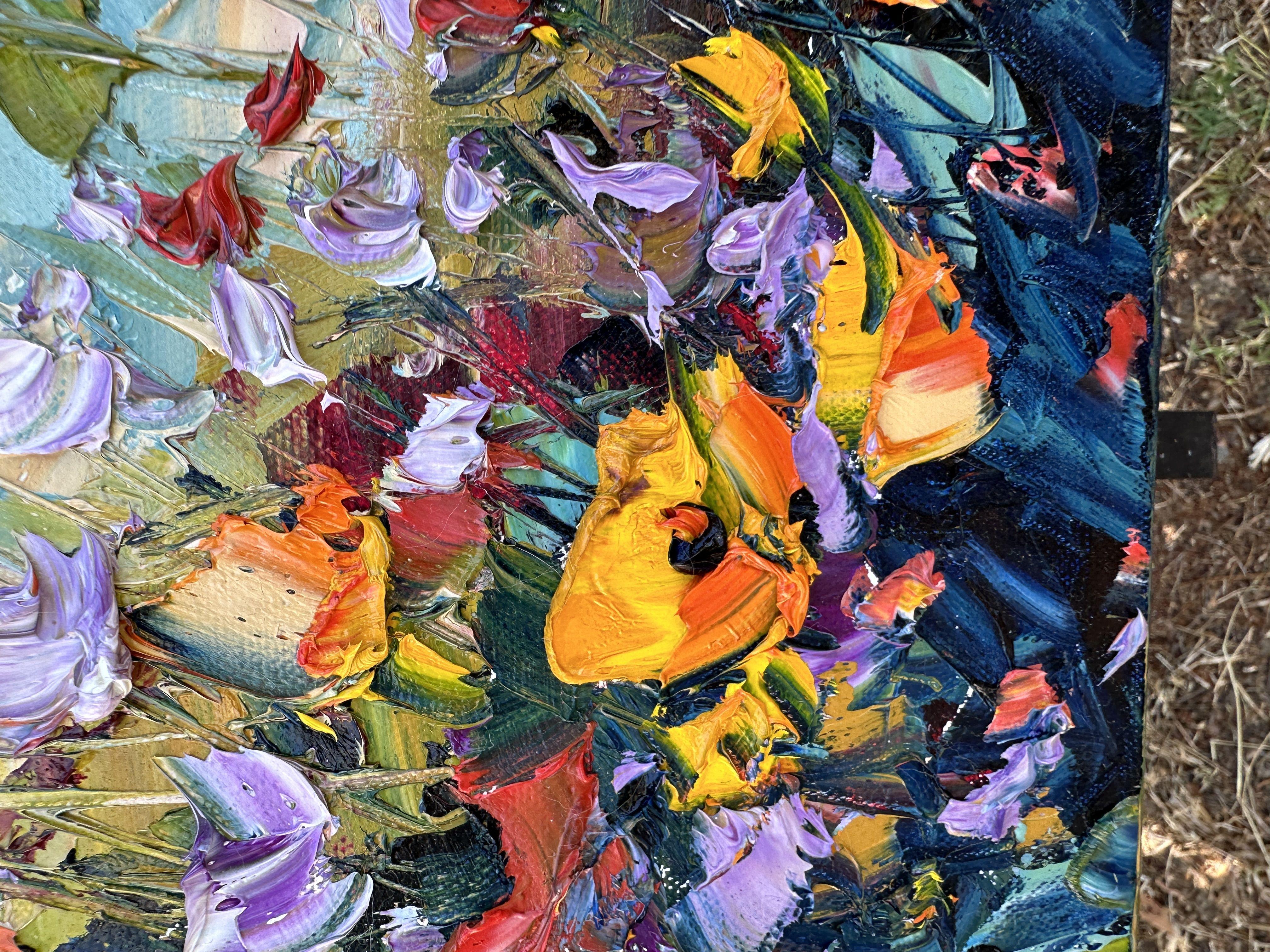 Papaveri dell'oceano, Pittura, Olio su tela 1