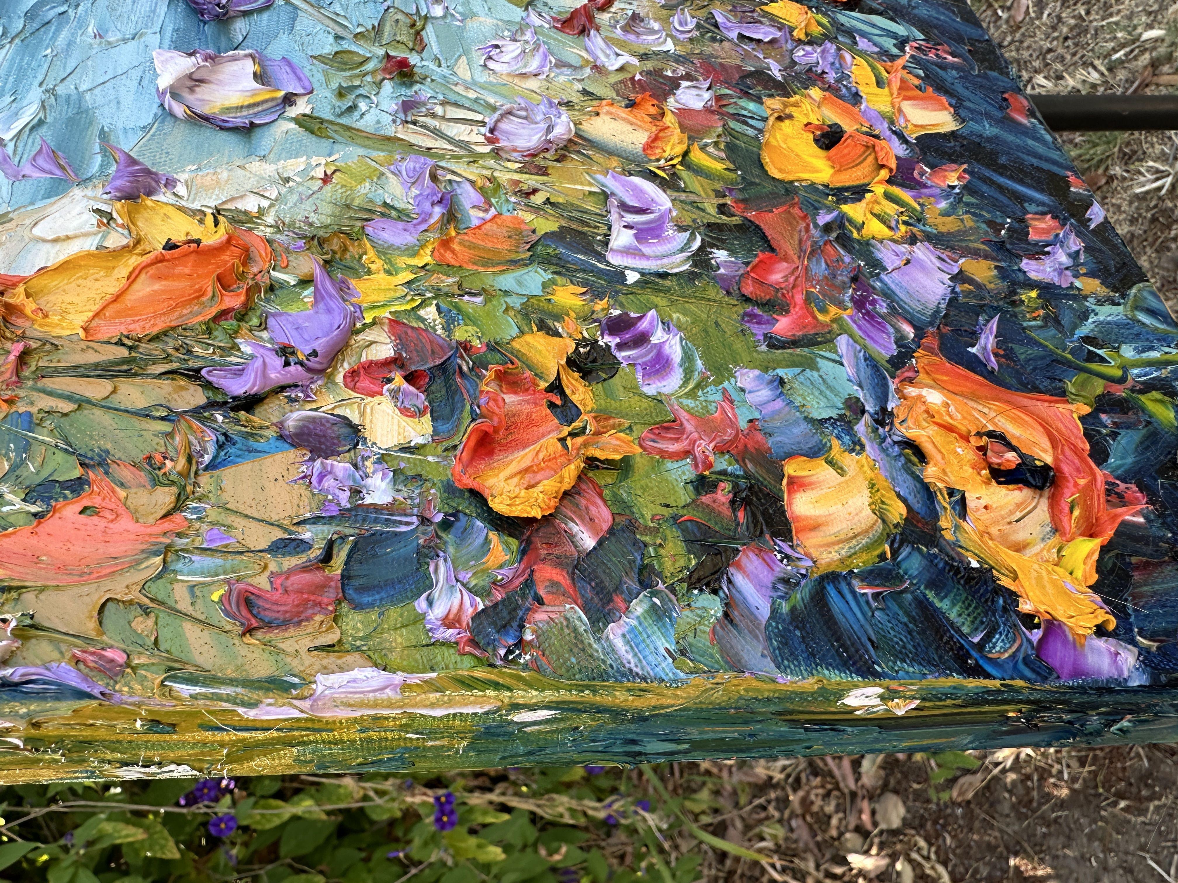 Papaveri dell'oceano, Pittura, Olio su tela 2