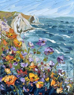 Papaveri dell'oceano, Pittura, Olio su tela