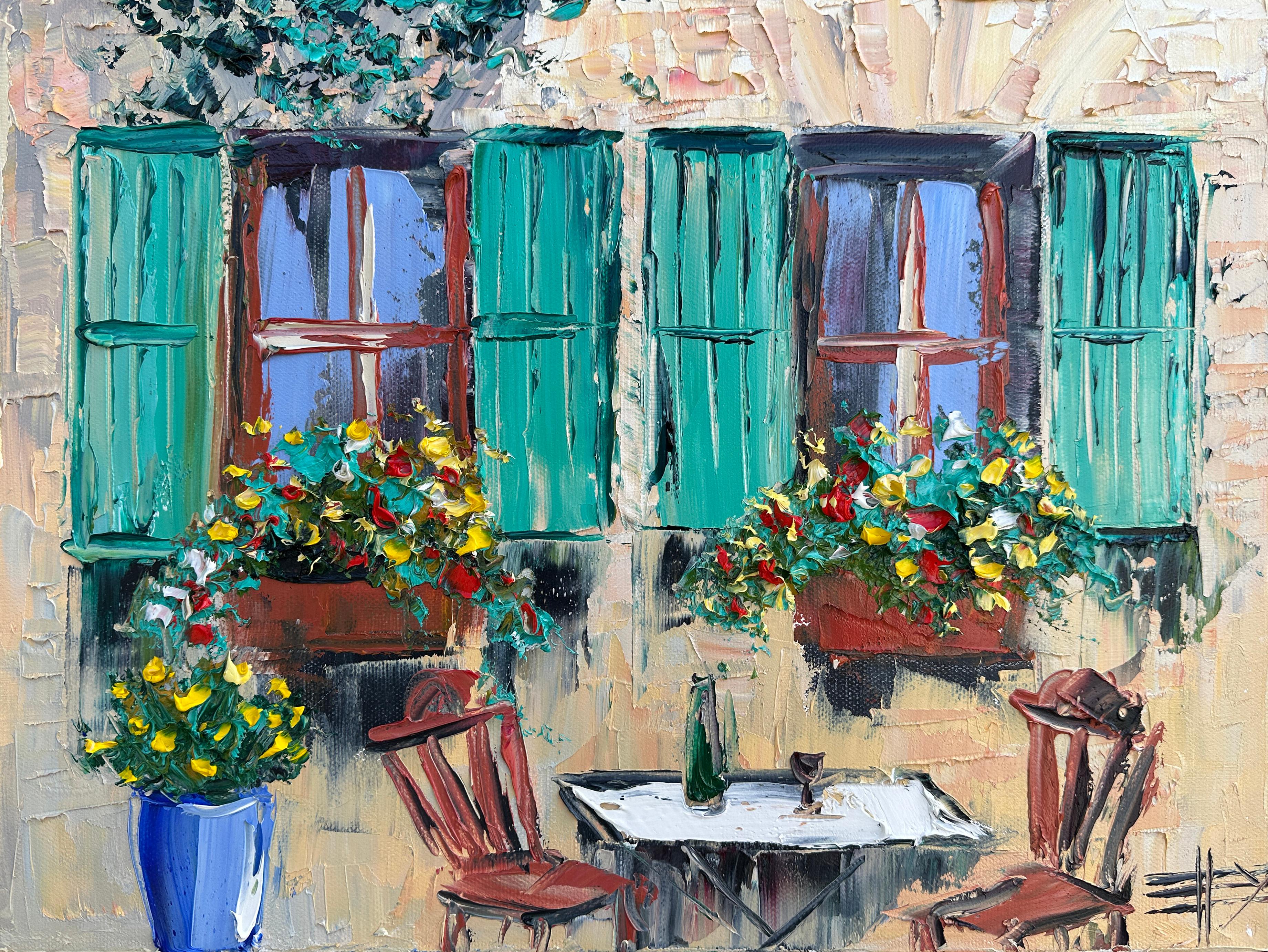 Rustic Charm, Oil Painting - Art by Lisa Elley