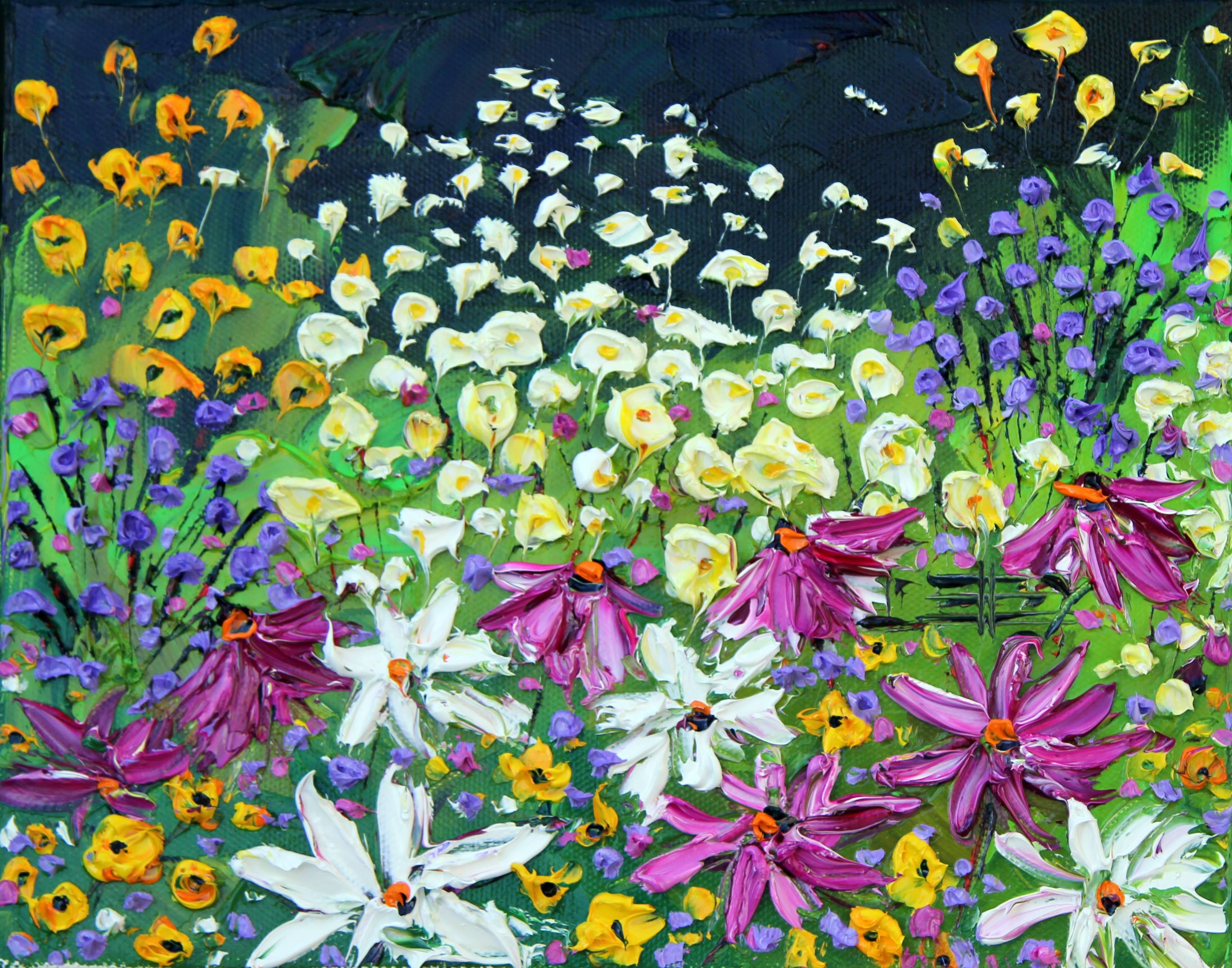 Lisa Elley Still-Life Painting - Springtime!, Oil Painting