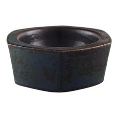 Lisa Engqvist for Bing and Grondahl, Bowl in Glazed Ceramics