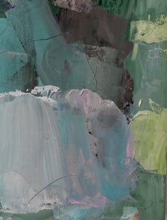 Masala, abstract painting, blue