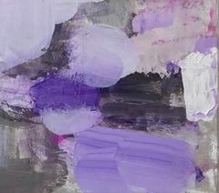 Pastello Combo, pittura astratta viola, colori pastello