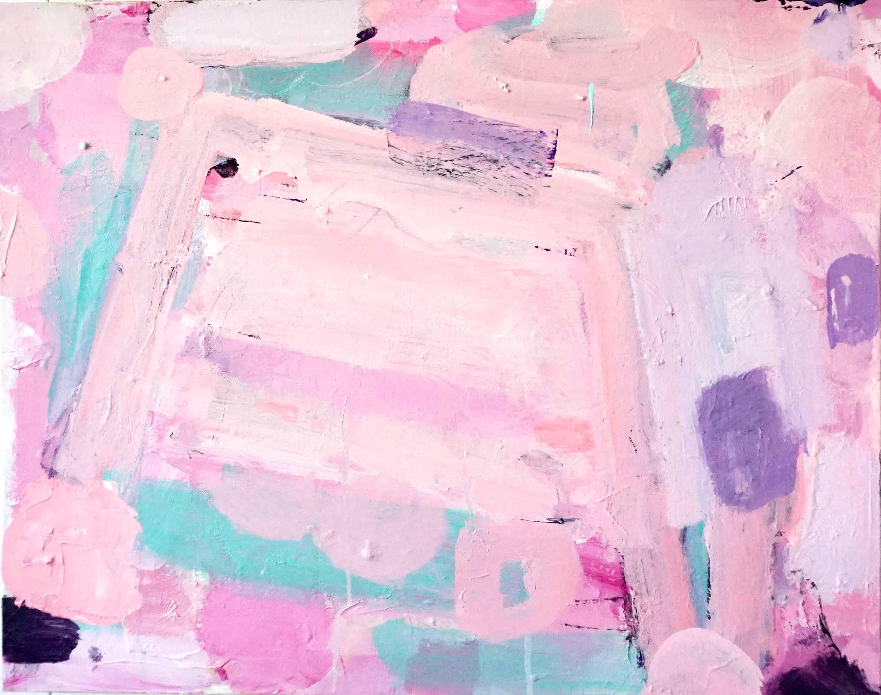 Lisa Fellerson Abstract Painting - Pondicherry