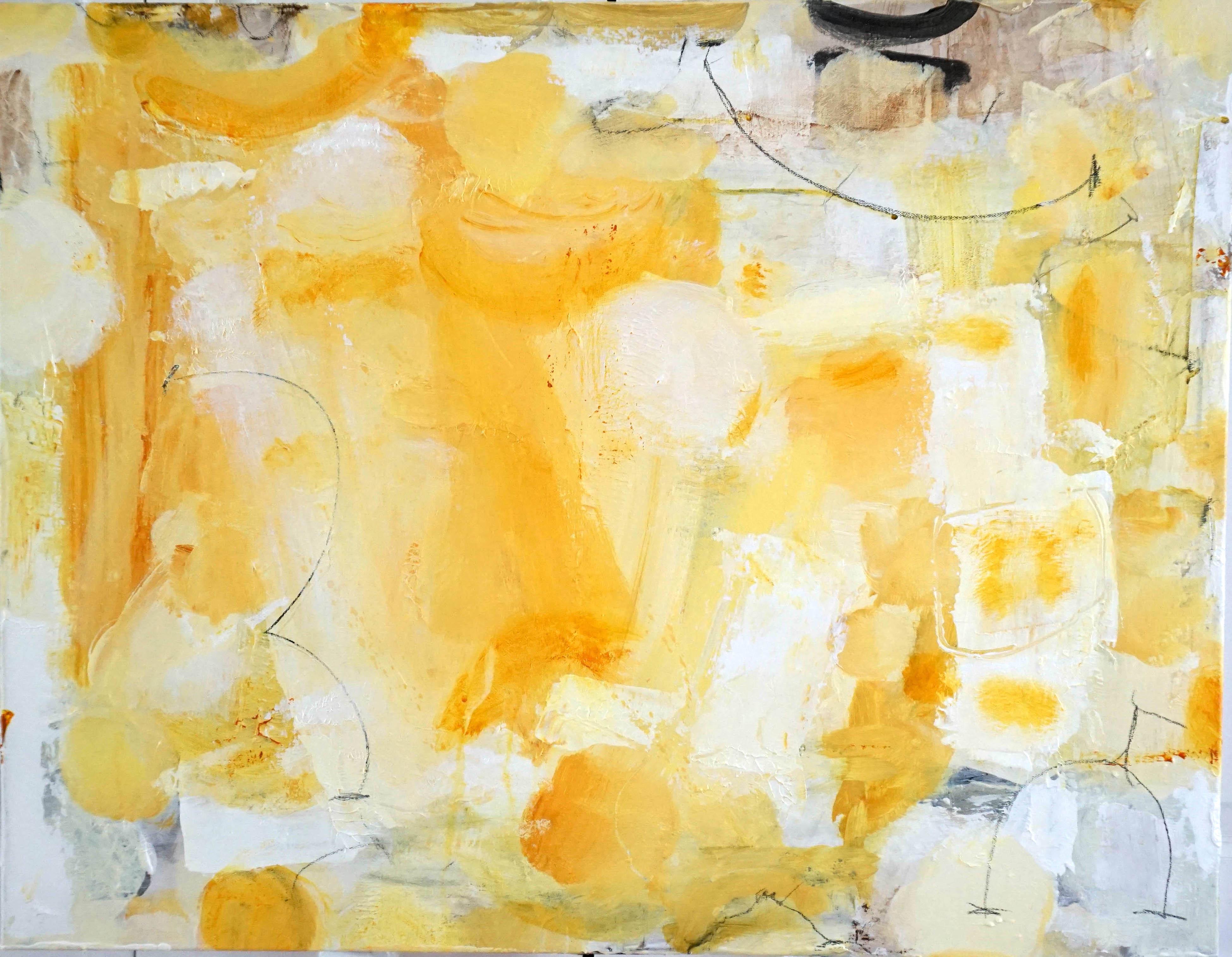 Lisa Fellerson Abstract Painting - Sunny Disposition