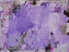 Violet Combo, abstract painting, violet and purple