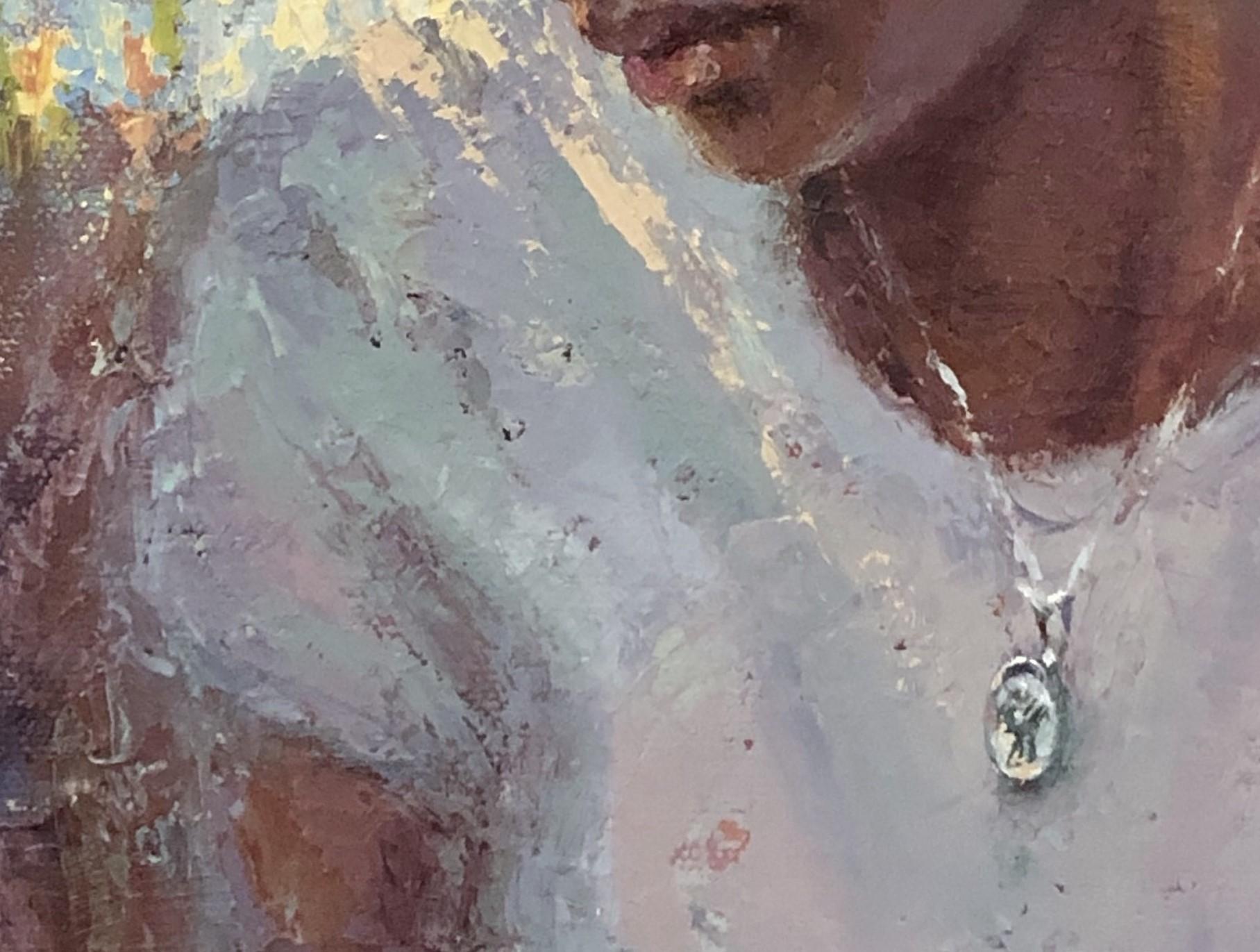 „A Life That Mattered“ (2022) von Lisa Fricker, Original Ölporträtgemälde im Angebot 3