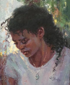 "A Life That Mattered" (2022) by Lisa Fricker, Original Oil Portrait Painting