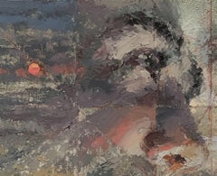 „Ein Realist“ (2023) von Lisa Fricker, Originales Ölporträtgemälde