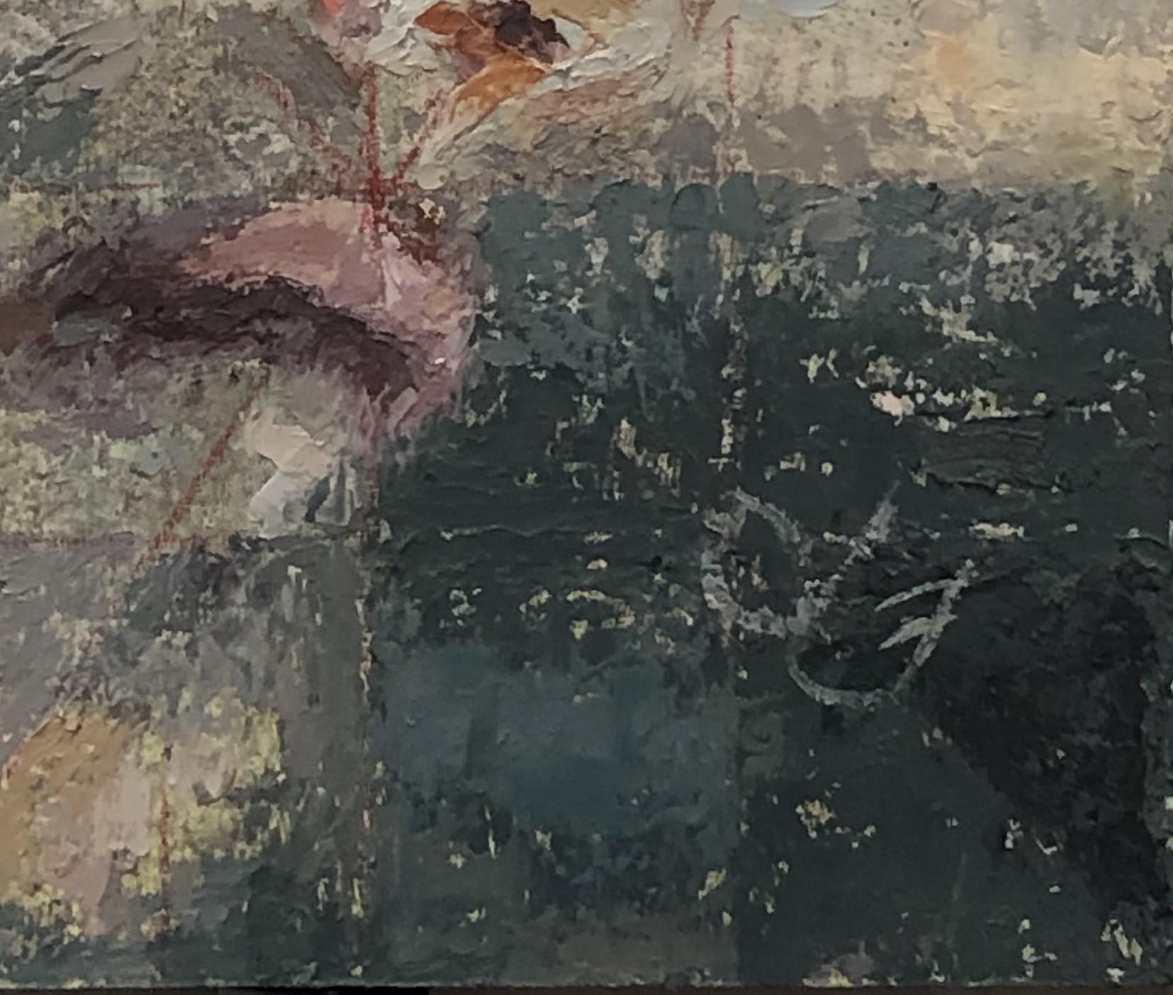 „Ein Realist“ (2023) von Lisa Fricker, Originales Ölporträtgemälde im Angebot 2
