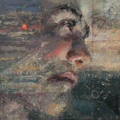 "A Realist" (2023) by Lisa Fricker, Original Oil Portrait Painting
