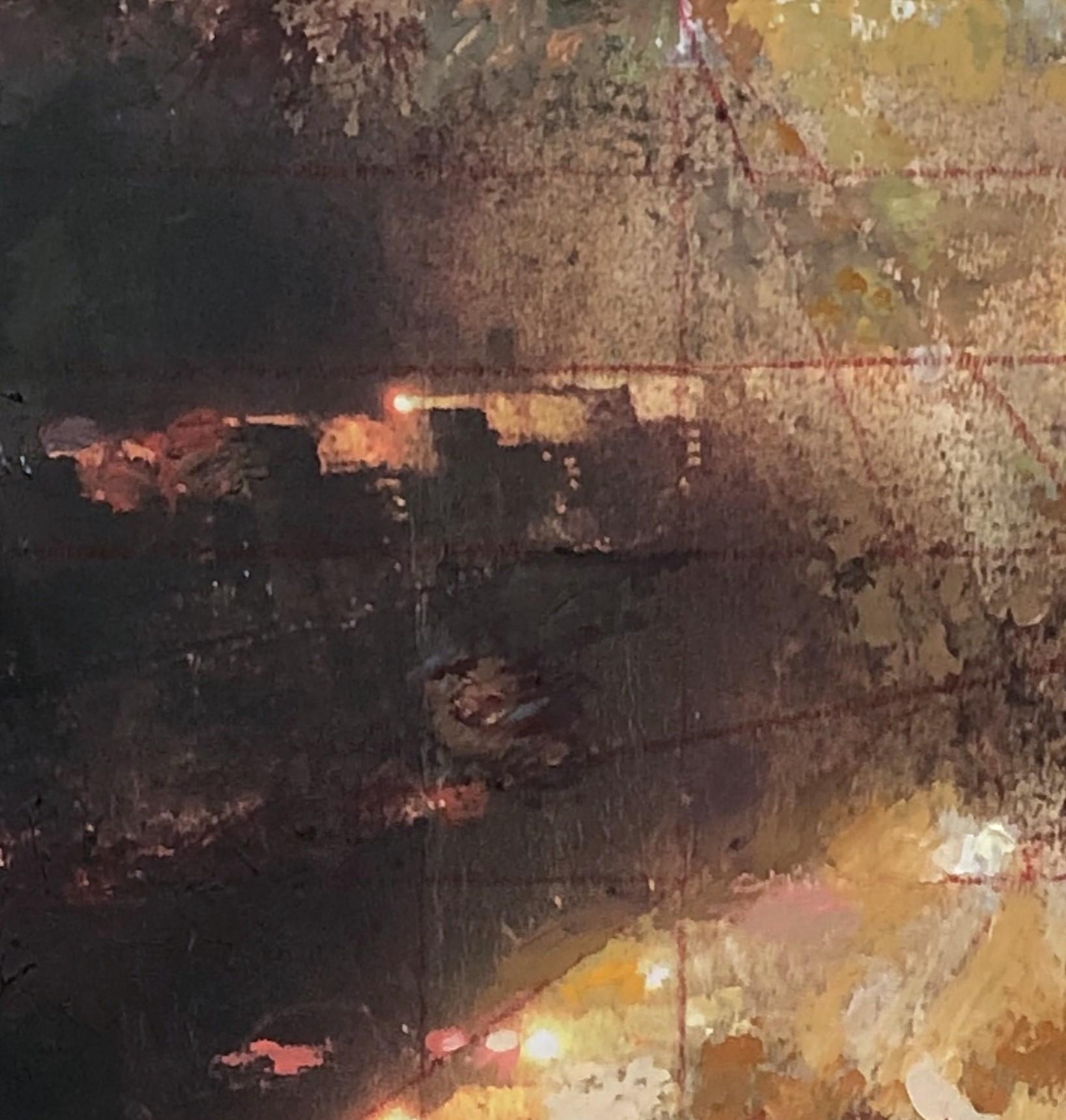 „Arrival“ (2022) von Lisa Fricker, Originales Ölporträtgemälde im Angebot 1