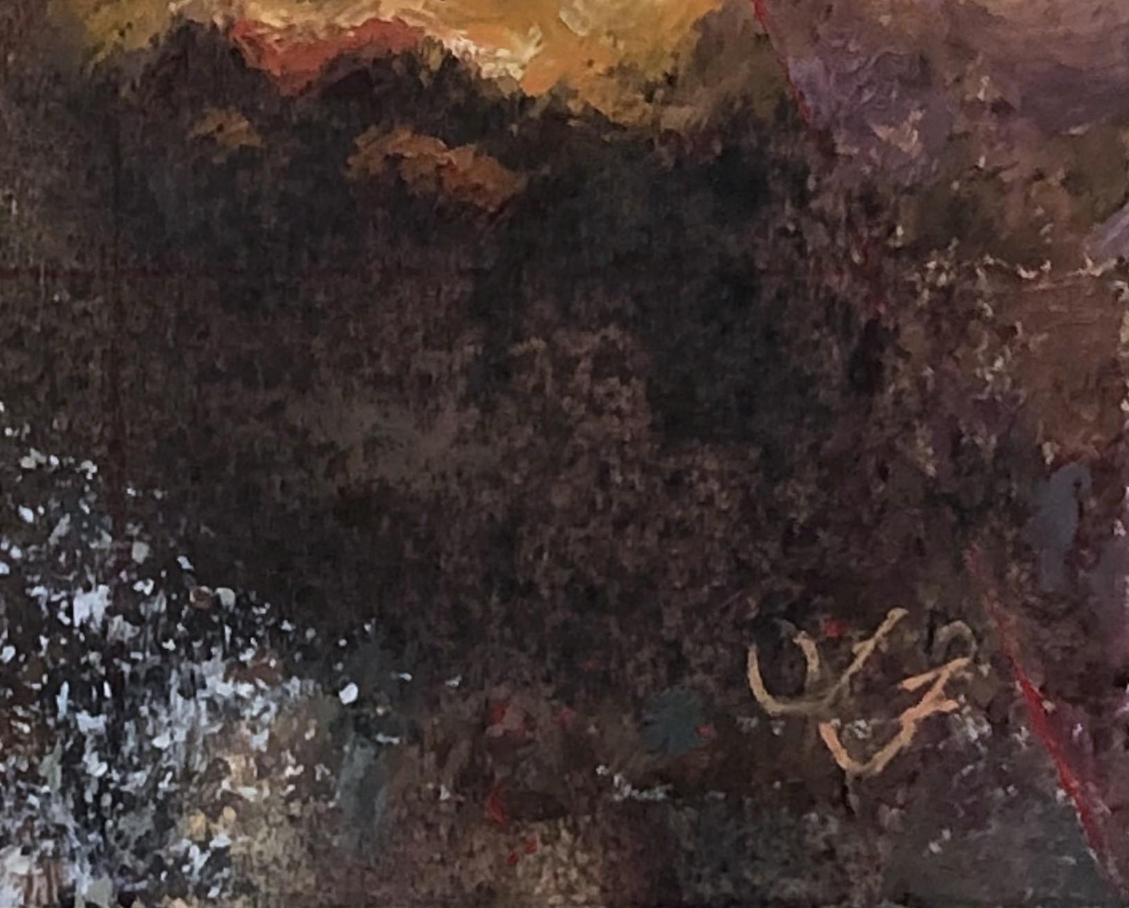 „Arrival“ (2022) von Lisa Fricker, Originales Ölporträtgemälde im Angebot 3