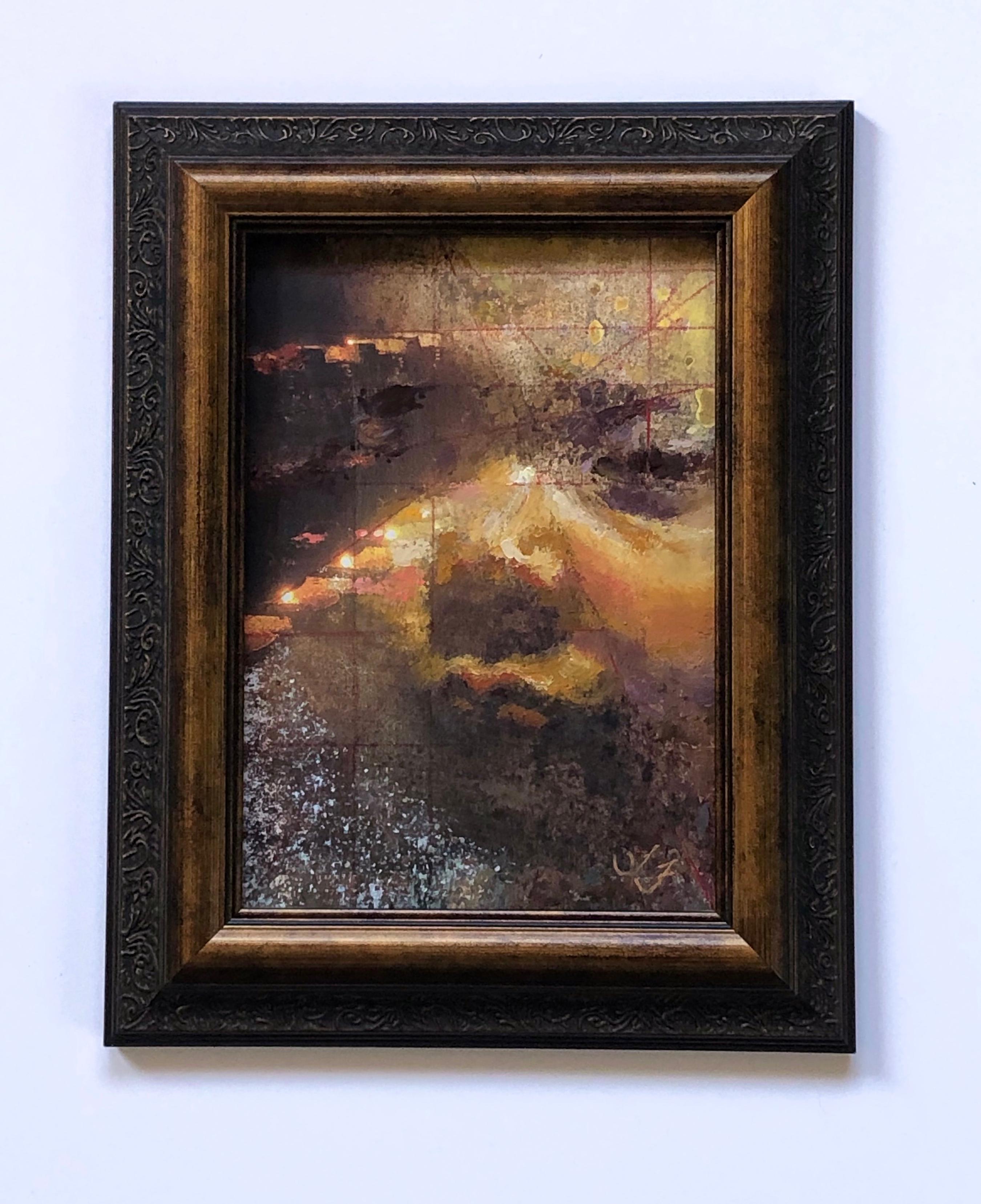 „Arrival“ (2022) von Lisa Fricker, Originales Ölporträtgemälde im Angebot 4
