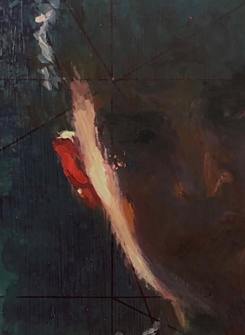 „Dunkelgeist“ (2023) von Lisa Fricker, Originales Ölporträtgemälde im Angebot 3