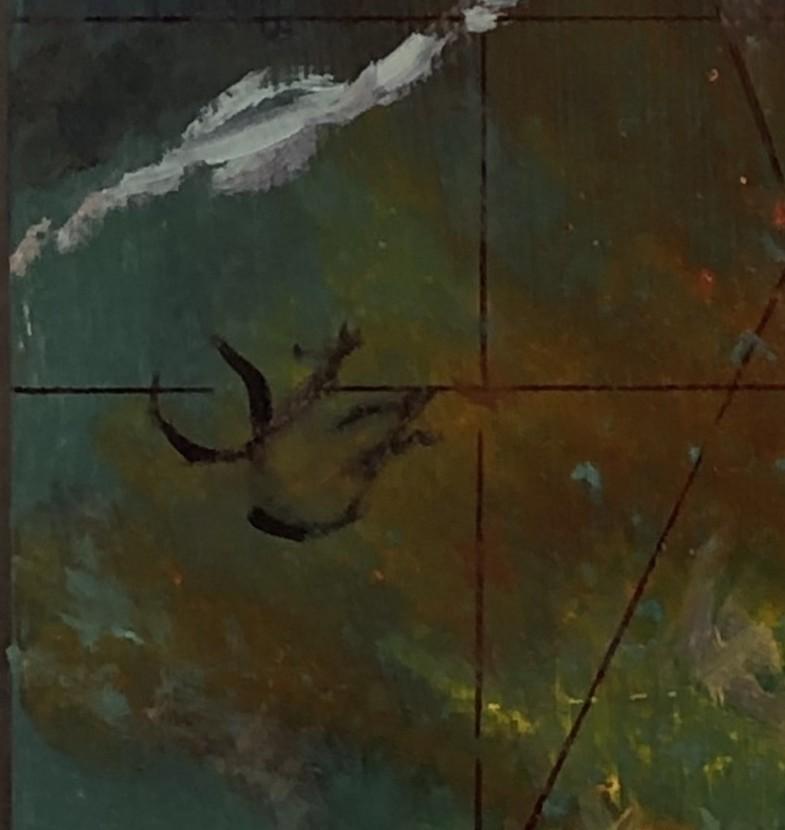 „Dunkelgeist“ (2023) von Lisa Fricker, Originales Ölporträtgemälde im Angebot 5