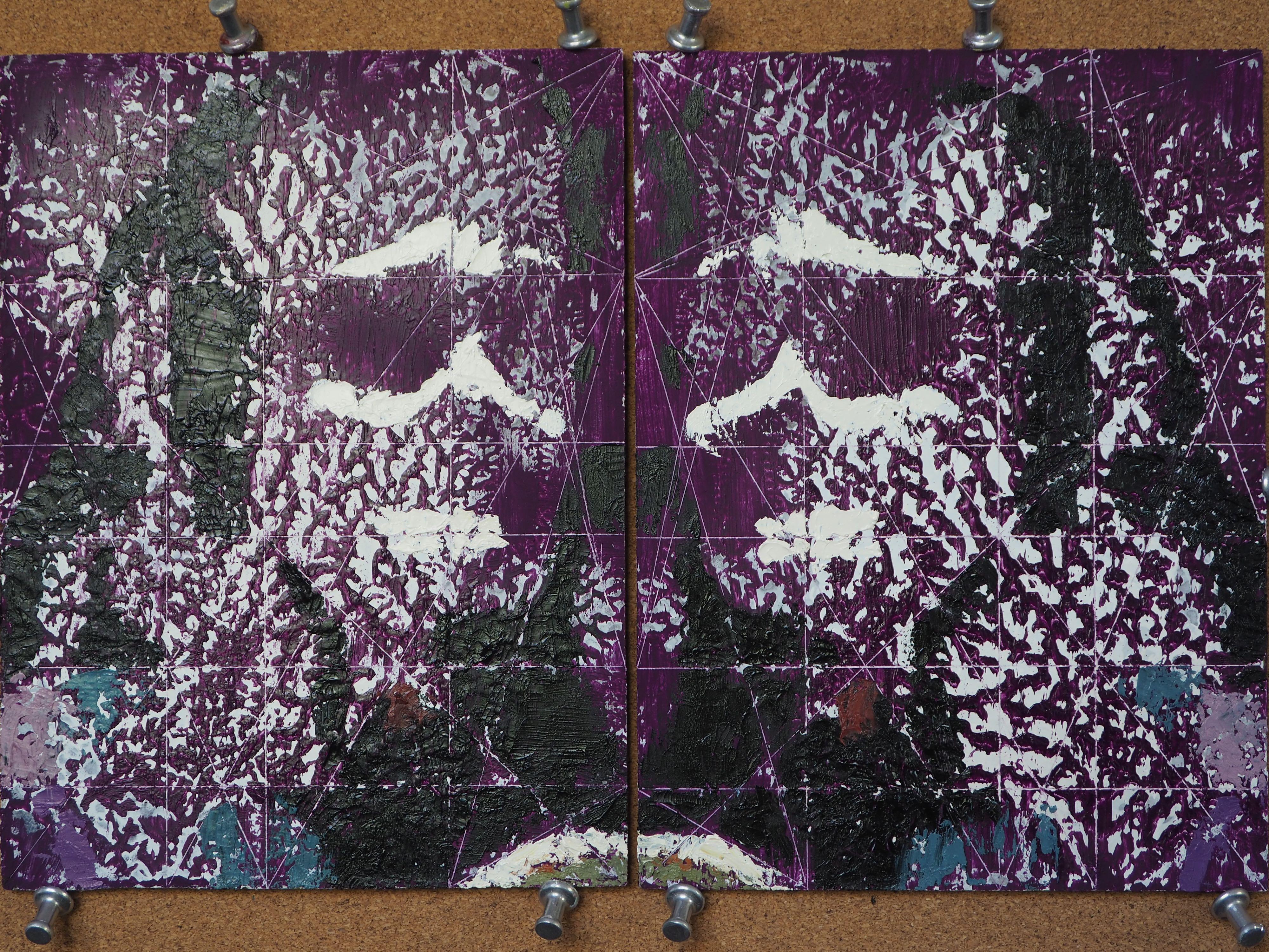 « Diptyque : Broken Symmetry (The Butterfly Effect) (2024) de Lisa Fricker en vente 5