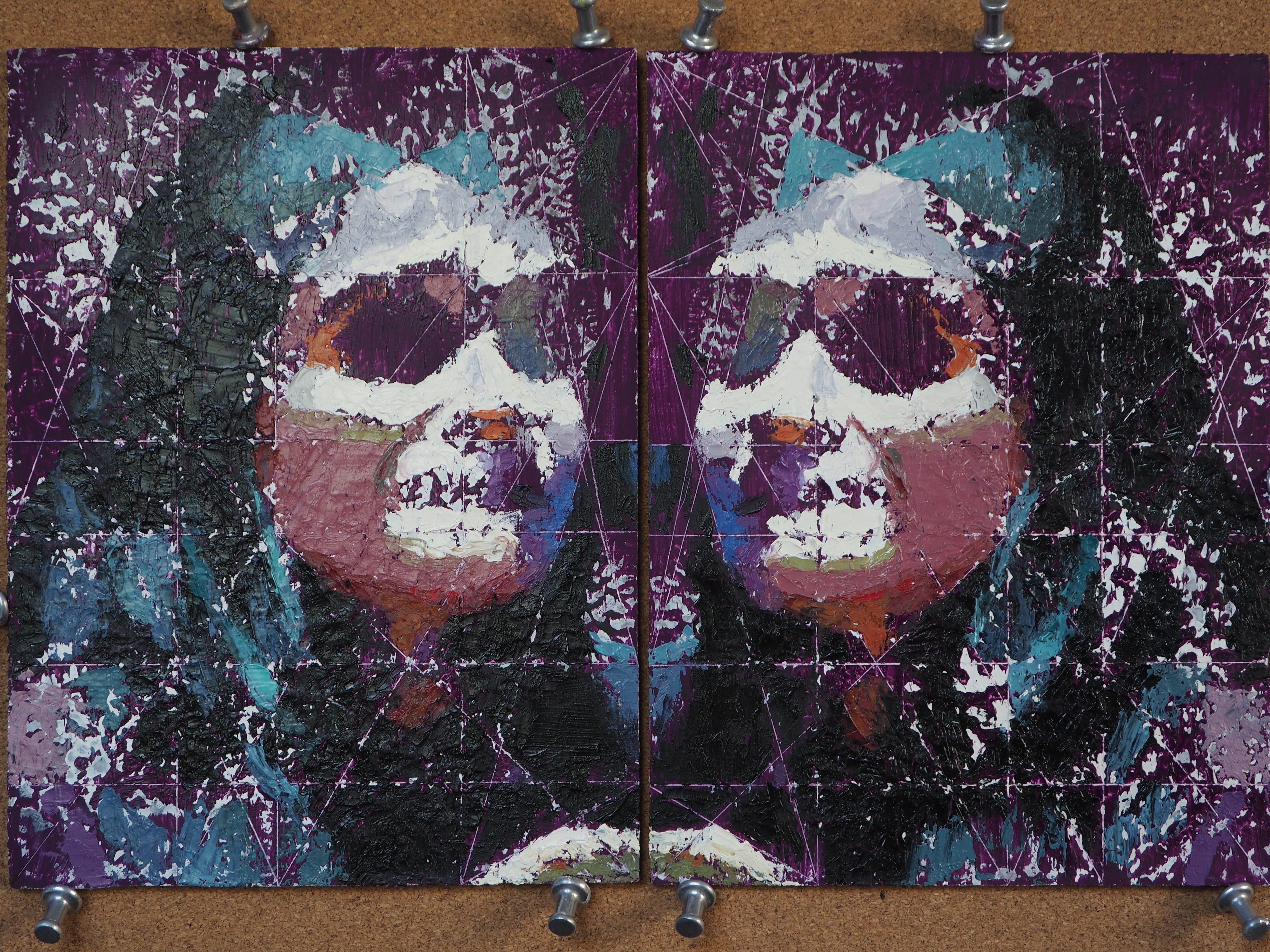 « Diptyque : Broken Symmetry (The Butterfly Effect) (2024) de Lisa Fricker en vente 6