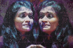 "Dittico: simmetria spezzata (effetto farfalla)" (2024) di Lisa Fricker