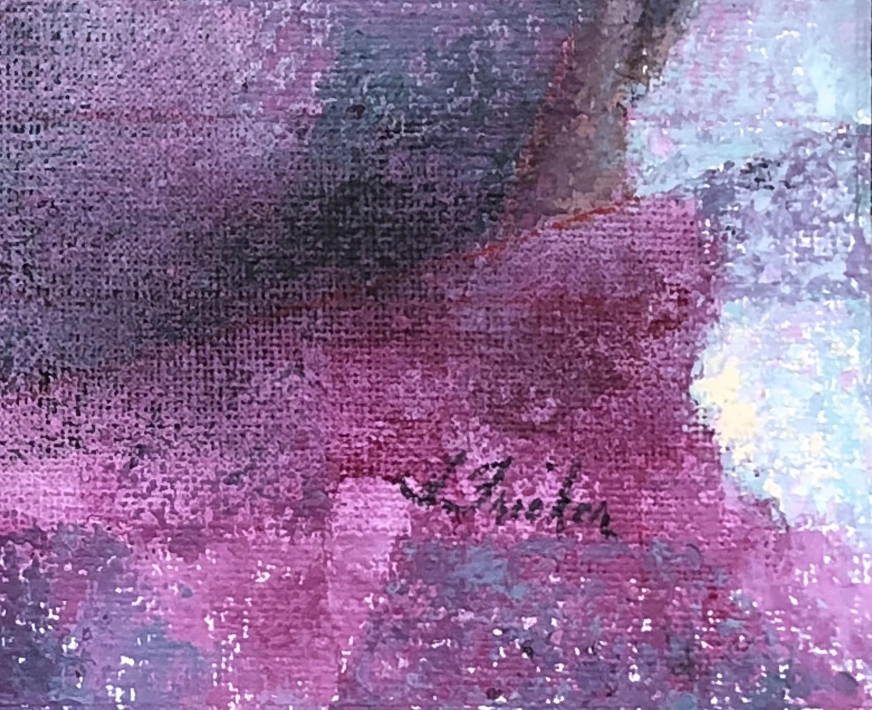 „Inscrutable“ (2022) von Lisa Fricker, Originales Ölporträtgemälde im Angebot 3