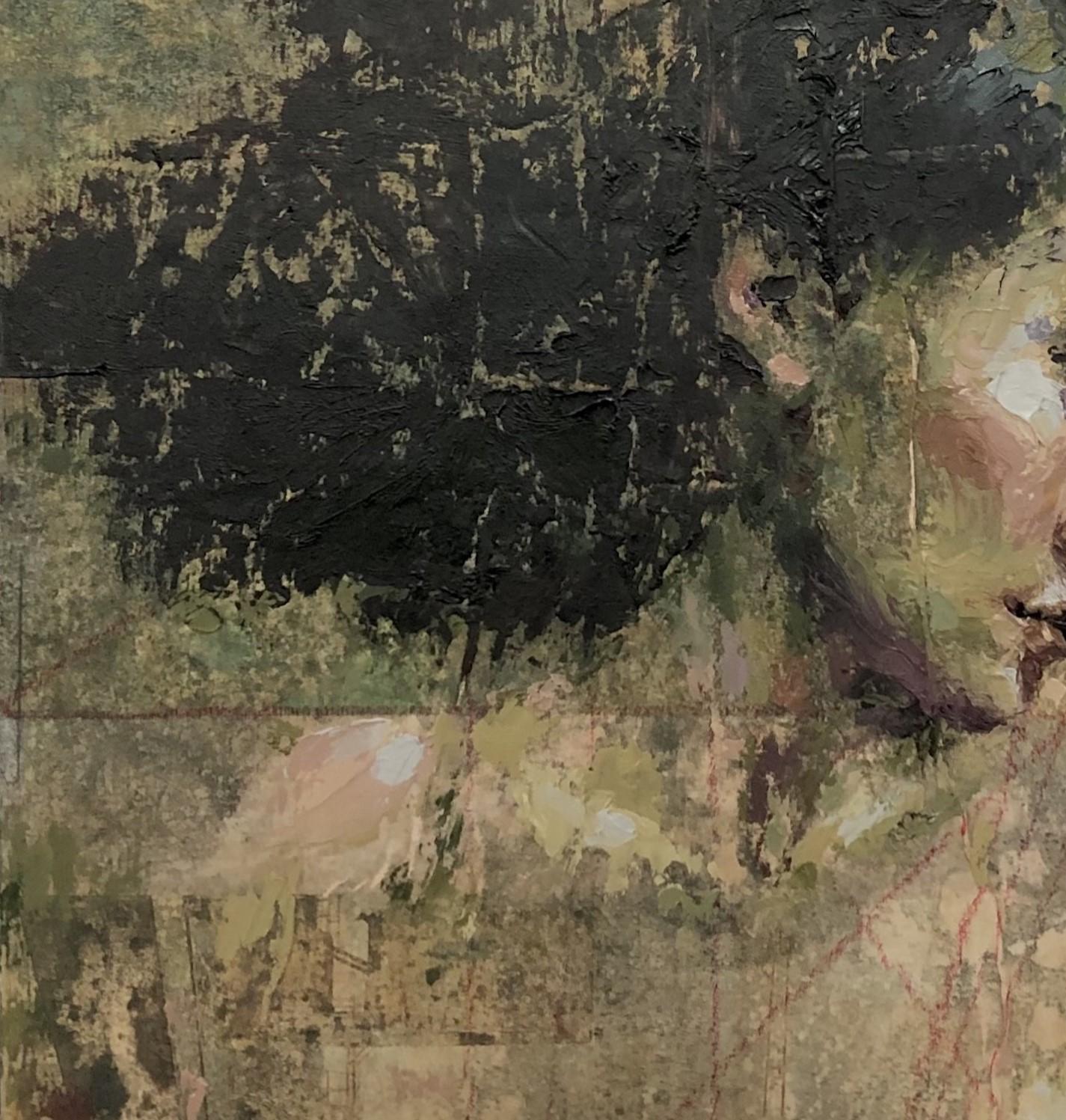 « Memory » (2022) de Lisa Fricker, peinture à l'huile originale d'un portrait de femme nue en vente 2