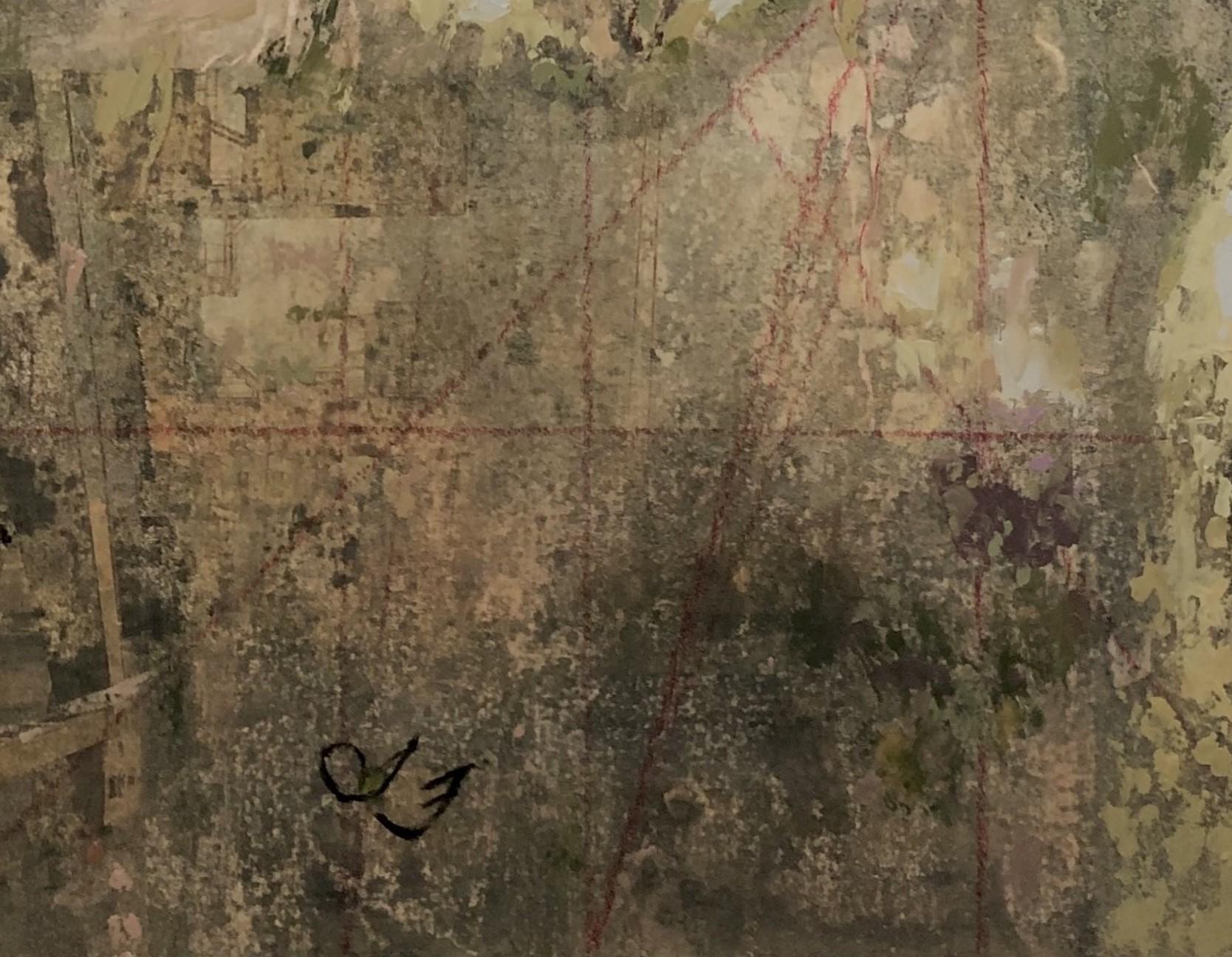 « Memory » (2022) de Lisa Fricker, peinture à l'huile originale d'un portrait de femme nue en vente 3