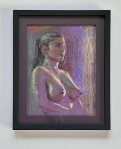 "Sara's Morning" (2025), Weibliches Porträt, Ölgemälde auf Kupfer und Leinwand