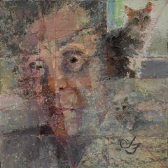 "The Watchers" (2023) by Lisa Fricker, Original Oil Portrait Painting