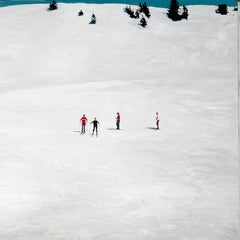 Four Skiers