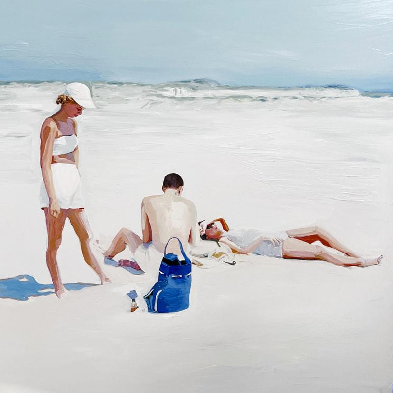 Figurative Painting di Lisa Golightly - Tardo pomeriggio