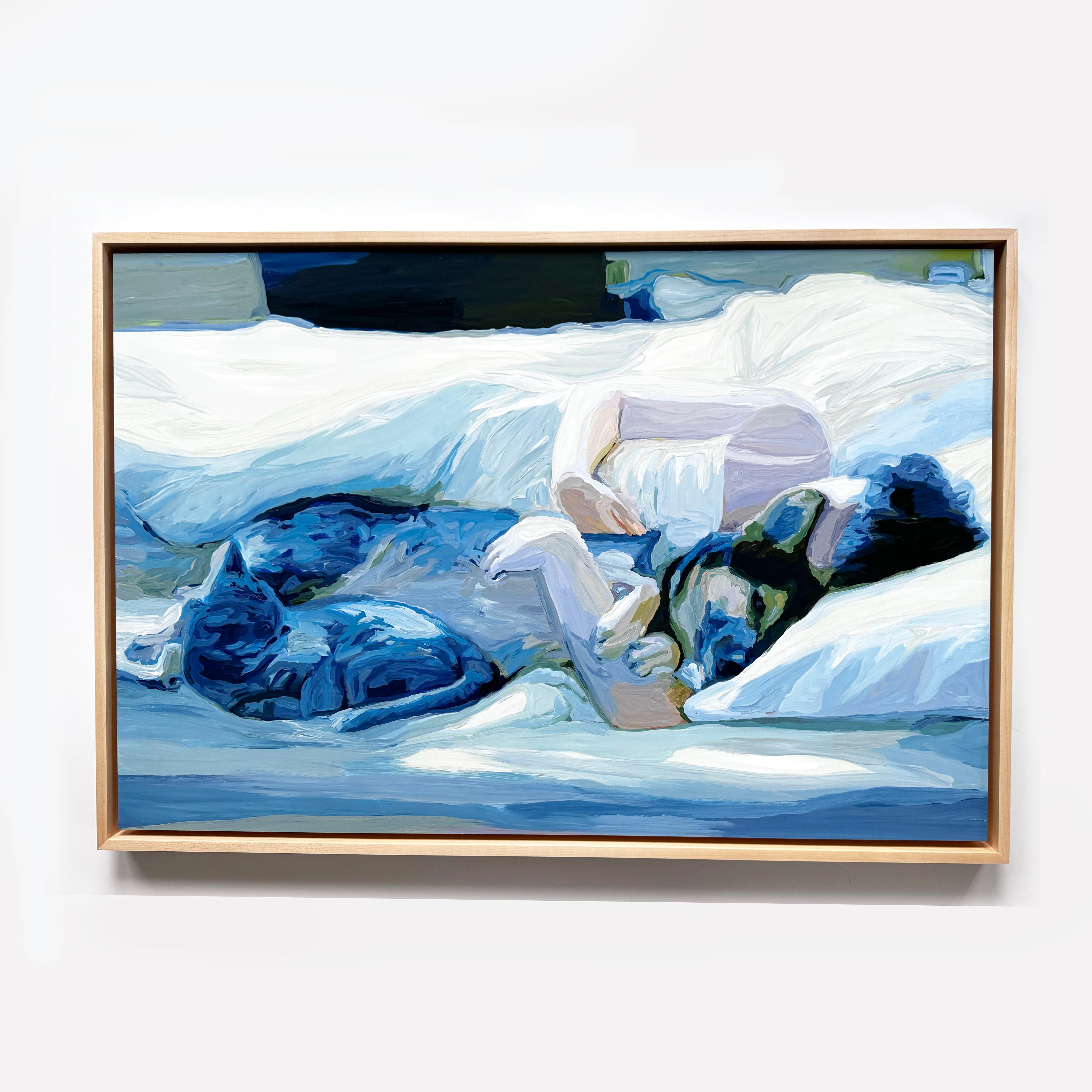 Sleep In - Painting by Lisa Golightly