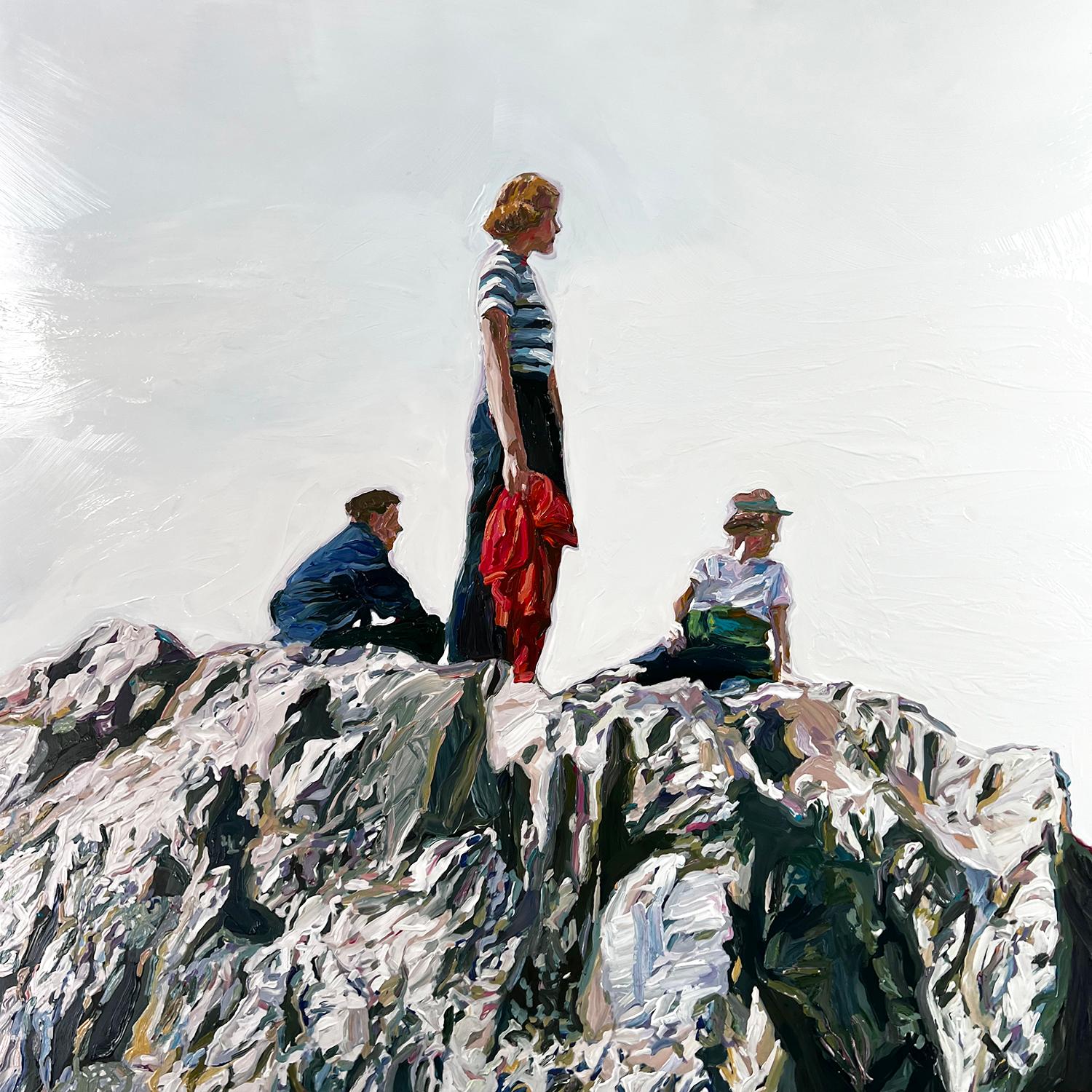 Lisa Golightly Figurative Painting - View From the Top