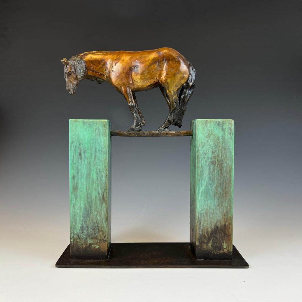 Manhattan Study - Sculpture by Lisa Gordon