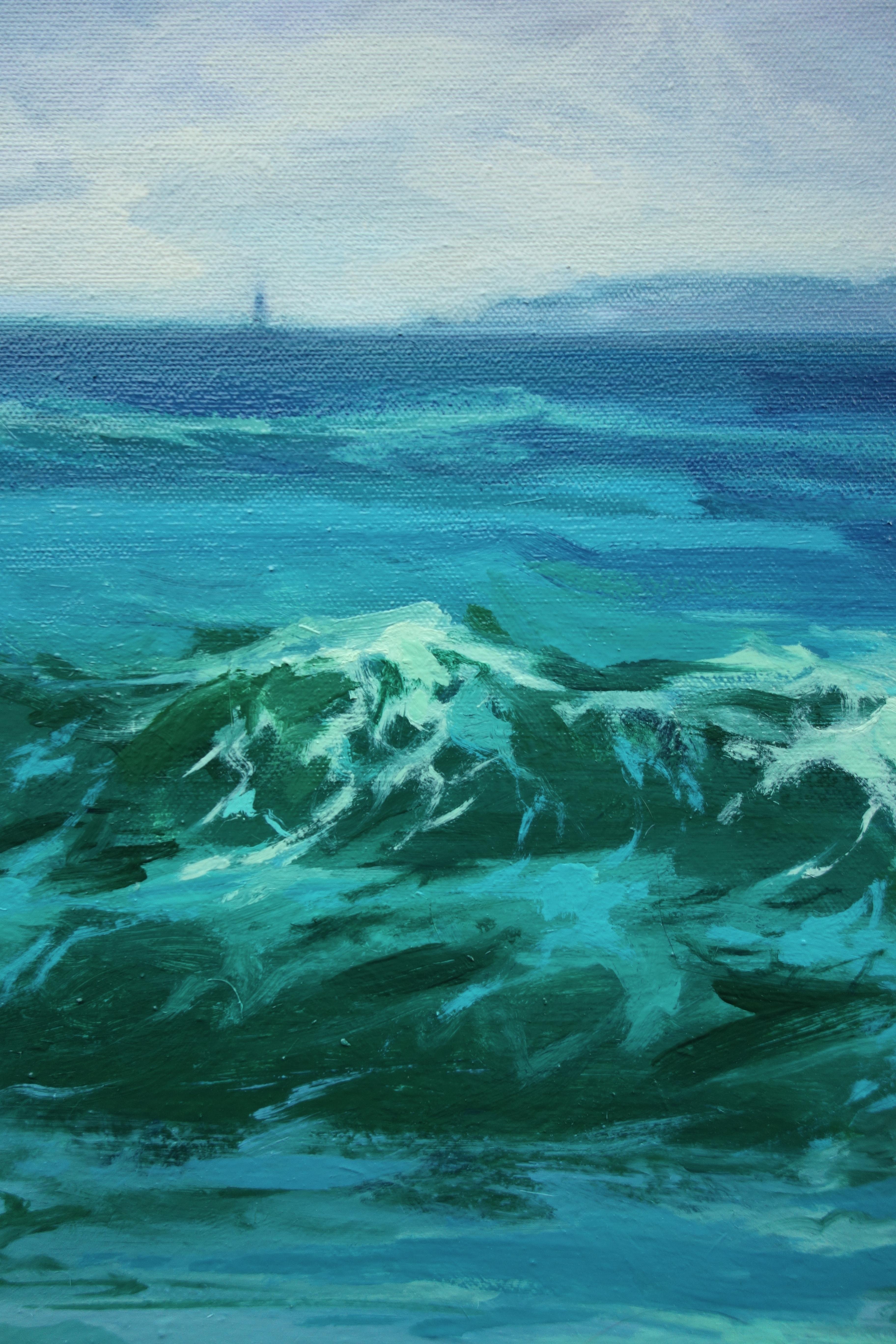 Splash, Painting, Oil on Canvas For Sale 2