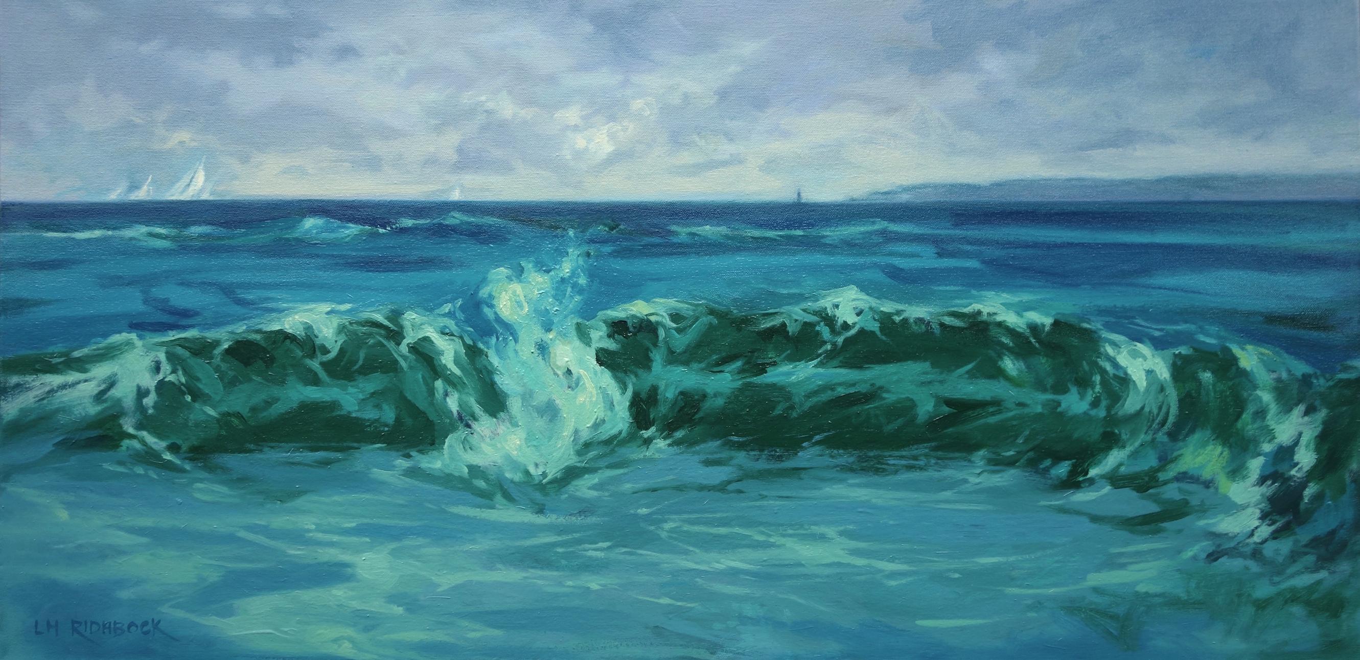 This original oil painting has been painted on a stretched â€œgalleryâ€